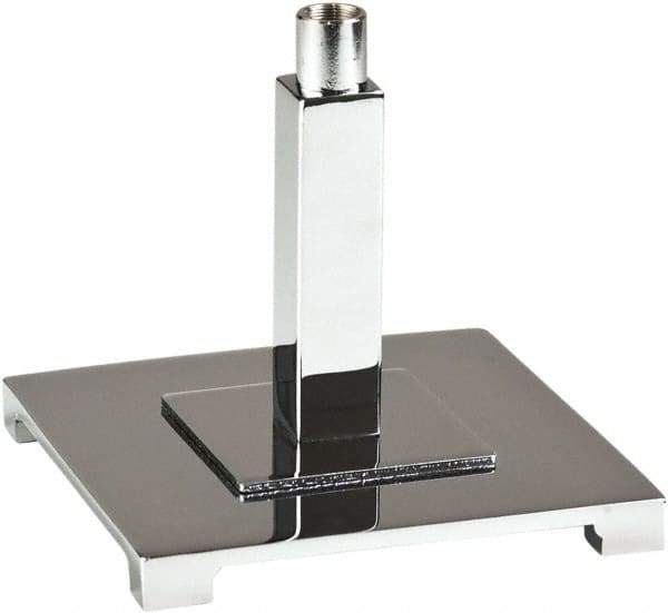 ECONOCO - 6" Wide, Open Shelving Accessory/Component - Steel, Chrome Finish, 6" Long, Use with 5/8" Flange Upright - Apex Tool & Supply