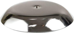 ECONOCO - 5" Wide, Open Shelving Accessory/Component - Steel, Chrome Finish, 5" Long, Use with 5/8" Flange Upright - Apex Tool & Supply