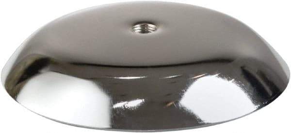 ECONOCO - 4" Wide, Open Shelving Accessory/Component - Steel, Chrome Finish, 4" Long, Use with 3/8" Flange Upright - Apex Tool & Supply