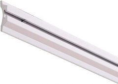 ECONOCO - 96" Wide, Open Shelving Accessory/Component - Aluminum, Aluminum Finish, 2-1/2" Deep, Use with Trac2000, Trac2001, System 94, Mirage Mini-Ladder System - Apex Tool & Supply