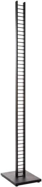 ECONOCO - 12" Wide, 73 High, Open Shelving Accessory/Component - Steel, Matte Finish, 15" Long, Use with Mini-Ladder System - Apex Tool & Supply
