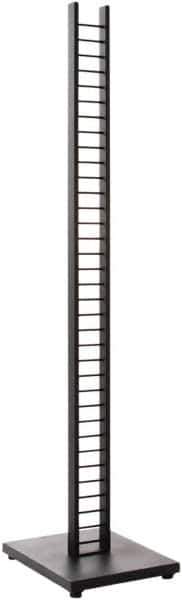 ECONOCO - 12" Wide, 54 High, Open Shelving Accessory/Component - Steel, Matte Finish, 15" Long, Use with Mini-Ladder System - Apex Tool & Supply