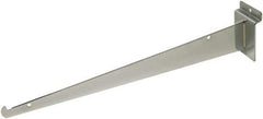 ECONOCO - Chrome Coated Shelf Bracket - 14" Long - Apex Tool & Supply