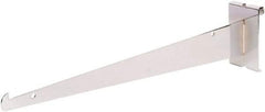 ECONOCO - Chrome Coated Shelf Bracket - 14" Long - Apex Tool & Supply