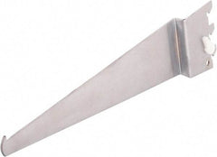 ECONOCO - Satin Chrome Coated Offset Bracket - 12" Long - Apex Tool & Supply