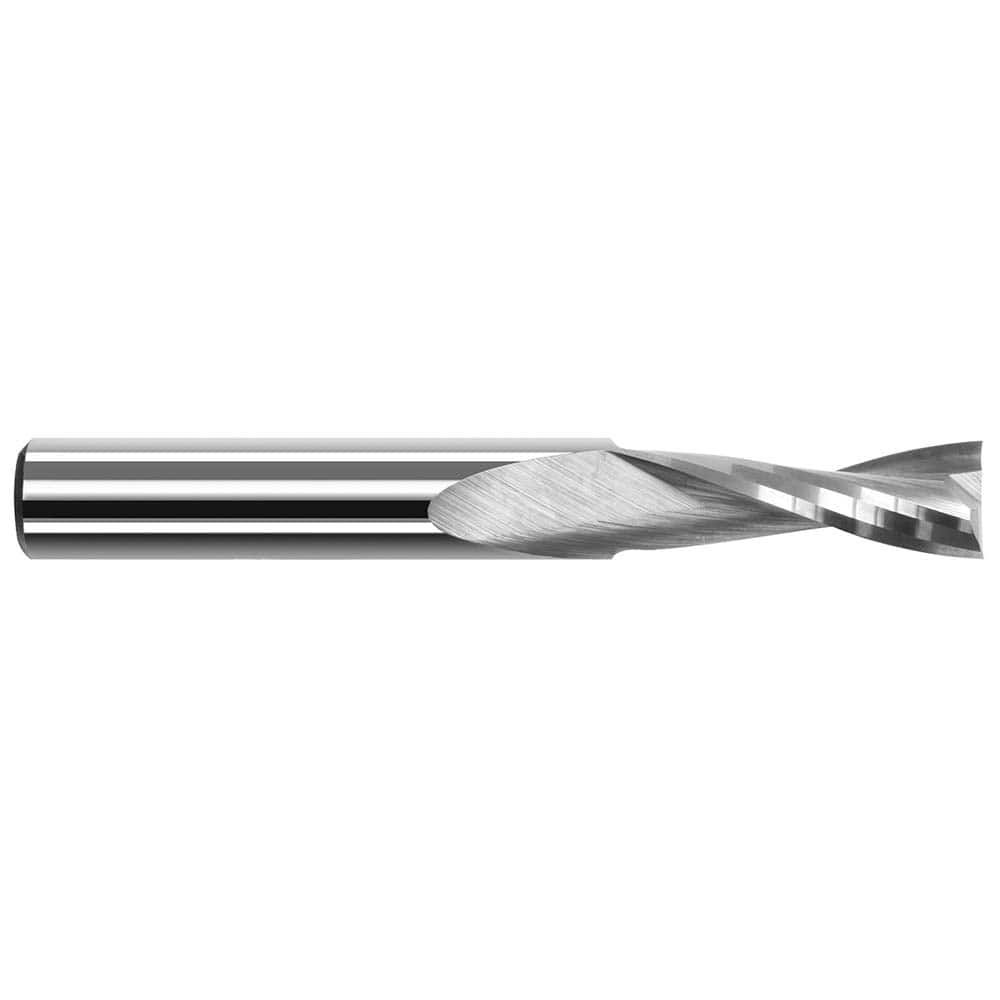 Harvey Tool - Square End Mills Mill Diameter (Inch): 1/32 Mill Diameter (Decimal Inch): 0.0312 - Apex Tool & Supply