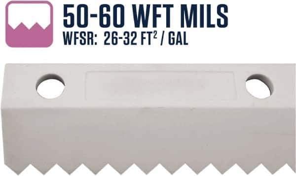 SEYMOUR-MIDWEST - 26" Rubber Blade Floor Squeegee - Threaded End, Single Edge, Gray, Use with 78256 - Apex Tool & Supply