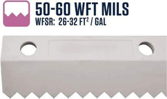 SEYMOUR-MIDWEST - 26" Rubber Blade Floor Squeegee - Threaded End, Single Edge, Gray, Use with 78256 - Apex Tool & Supply