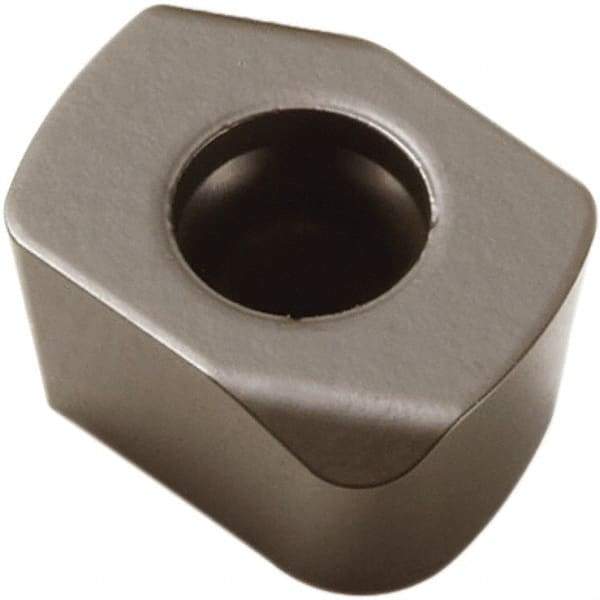 Seco - LPKW05T210 Grade MP2500 Carbide Milling Insert - TiCN/Al2O3 Finish, 1/8" Thick, 1/4" Inscribed Circle - Apex Tool & Supply