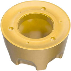 Seco - RPKT1204M0 Grade F40M Carbide Milling Insert - TiAlN/TiN Finish, 0.187" Thick, 12mm Inscribed Circle - Apex Tool & Supply