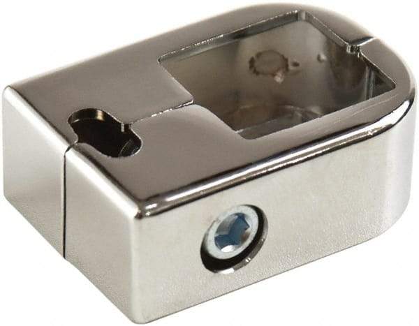 ECONOCO - Open Shelving Accessory/Component - Steel, Chrome Finish, Use with Grid Panels & Cubbies - Apex Tool & Supply