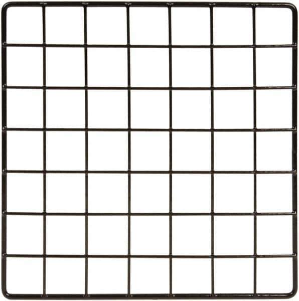 ECONOCO - 10" Wide, Open Shelving Accessory/Component - Steel, 10" Long, Use with Grid Panels & Cubbies - Apex Tool & Supply