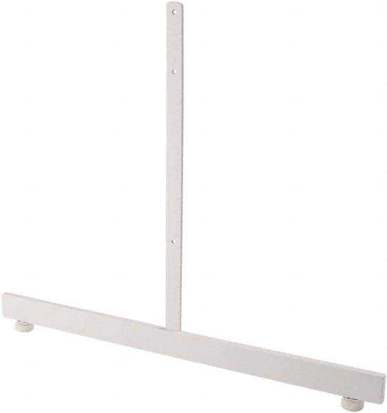 ECONOCO - 19-1/2 High, Open Shelving Accessory/Component - Steel, Semi-Gloss Finish, 24" Long, Use with Grid Panels - Apex Tool & Supply