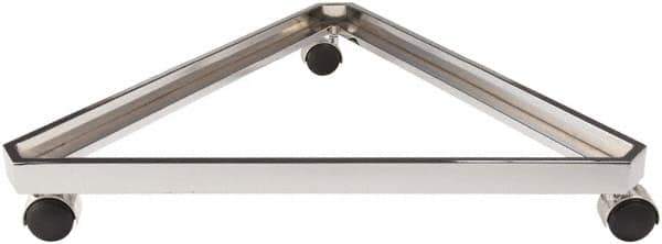 ECONOCO - Open Shelving Accessory/Component - Steel, Chrome Finish, 24" Long, Use with Grid Panels - Apex Tool & Supply