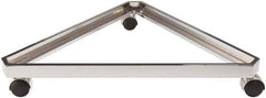 ECONOCO - Open Shelving Accessory/Component - Steel, Chrome Finish, 24" Long, Use with Grid Panels - Apex Tool & Supply