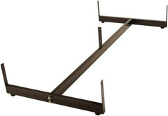 ECONOCO - 24-1/2" Wide, Open Shelving Accessory/Component - Steel, 49-1/2" Long, Use with Grid Panels - Apex Tool & Supply