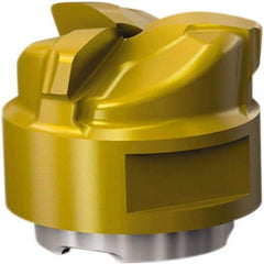 Seco - MP12 Grade MP3000 Carbide High Feed Milling Tip Insert - 3 Flutes, 1/2" Cutting Diam, 0.7mm Depth of Cut, 0.065" Cnr Rad - Apex Tool & Supply