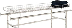 ECONOCO - Chrome Grid Basket Rack Topper - 22-1/2" Wide x 2-3/4" High - Apex Tool & Supply