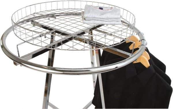 ECONOCO - Chrome Grid Basket Rack Topper - 30" Wide - Apex Tool & Supply
