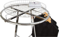 ECONOCO - Chrome Grid Basket Rack Topper - 30" Wide - Apex Tool & Supply