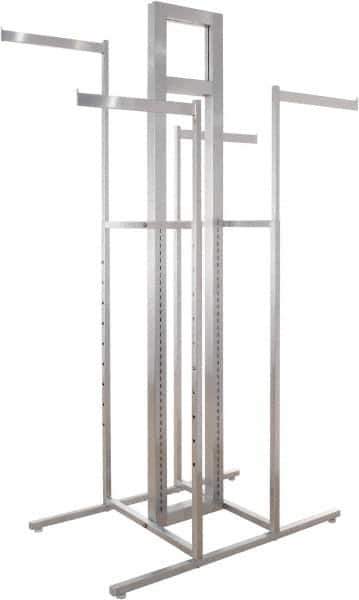 ECONOCO - 4-Way Display Rack Frame - 24" Wide x 72" High - Apex Tool & Supply