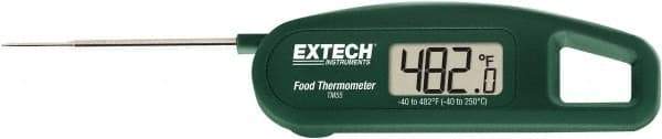 Extech - Digital & Glass Pocket Thermometers Type: Pocket Digital Thermometers Minimum Temperature (C): -40 - Apex Tool & Supply