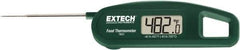 Extech - Digital & Glass Pocket Thermometers Type: Pocket Digital Thermometers Minimum Temperature (C): -40 - Apex Tool & Supply
