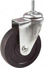 ECONOCO - 4" Diam Stem Mount Caster Body Only - Plastic, 150 Lb Capacity, 5/16 x 1" Threaded Stem - Apex Tool & Supply