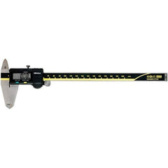 Mitutoyo - 0 to 200mm Range, 0.01mm Resolution, Electronic Caliper - Steel with 50mm Steel Jaws, 0.02mm Accuracy, SPC Output - Apex Tool & Supply