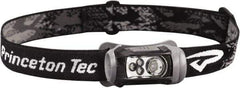 Princeton Tec - White LED Bulb, 150 Lumens, Hands-free Flashlight - Black Plastic Body, 3 AAA Alkaline Batteries Included - Apex Tool & Supply