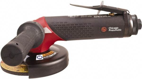 Chicago Pneumatic - 5/8 Inch Spindle, 68 CFM, Angle Die Grinder Kit - 90 psi Air Pressure - Apex Tool & Supply