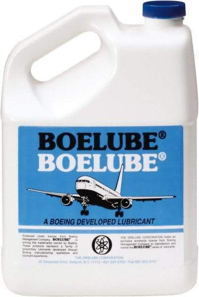Boelube - BoeLube, 1 Gal Bottle Cutting & Grinding Fluid - Water Soluble, For Sawing - Apex Tool & Supply