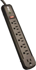Tripp-Lite - 7 Outlets, 120 VAC15 Amps, 4' Cord, Power Outlet Strip - Floor, Keyhole Mount, 5-15 NEMA Configuration, 12.4" Strip - Apex Tool & Supply