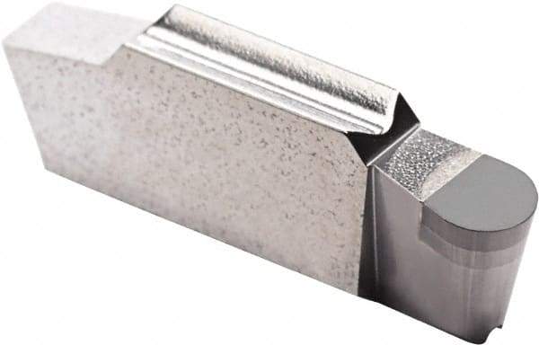 Seco - 1303LCGN Grade CBN010, 0.118" Cutting Width PCBN Grooving Insert - 0.118" Max Depth of Cut, Neutral, 0.059" Corner Radius - Apex Tool & Supply