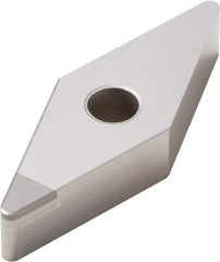 Seco - VNGA332 S Grade CBN010 PCBN Turning Insert - 35° Diamond, 3/8" Inscr Circle, 3/16" Thick, 1/32" Corner Radius - Apex Tool & Supply