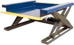 Southworth - 2,000 Lb Capacity Low Power Pallet Positioner Scissor Lift - 0.38" to 35-3/8" Lift Height, 50" Platform Length x 48" Platform Width - Apex Tool & Supply