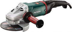 Metabo - 7" Wheel Diam, 8,500 RPM, Corded Angle & Disc Grinder - 5/8-11 Spindle - Apex Tool & Supply