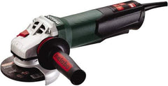 Metabo - 6" Wheel Diam, 9,600 RPM, Corded Angle & Disc Grinder - 5/8-11 Spindle, 120 Volts, 10.5 Amps - Apex Tool & Supply