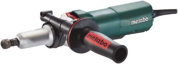 Metabo - 1/4 Inch Collet, 2,500 to 8,700 RPM, Straight, Electric Die Grinder - 120 Volt, 8.5 Amp, 8 Ft. Long Cord - Apex Tool & Supply