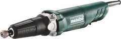 Metabo - 1/4 Inch Collet, 25,000 RPM, Straight, Electric Die Grinder - 120 Volt, 3.5 Amp - Apex Tool & Supply