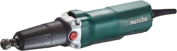 Metabo - 1/4 Inch Collet, 10,000 to 30,500 RPM, Straight, Electric Die Grinder - 120 Volt, 6.4 Amp, 8 Ft. Long Cord - Apex Tool & Supply