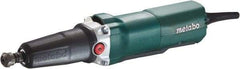 Metabo - 1/4 Inch Collet, 10,000 to 30,500 RPM, Straight, Electric Die Grinder - 120 Volt, 6.4 Amp, 8 Ft. Long Cord - Apex Tool & Supply