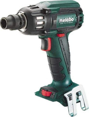Metabo - 1/2" Drive 18 Volt Pistol Grip Cordless Impact Wrench & Ratchet - 2,150 RPM, 295 Ft/Lb Torque, Lithium-Ion Batteries Not Included - Apex Tool & Supply