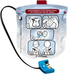 Defibtech - Pediatric CPR Pad - Compatible With Lifeline VIEW AED - Apex Tool & Supply