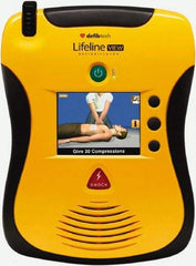 Defibtech - Adult Pad Defibrillator - Nonrechargeable Lithium Battery Included - Apex Tool & Supply