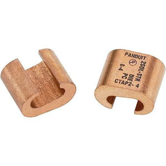 Panduit - 0.6" Long, Terminal Block C Tap - Use with 8-2 AWG Wire - Apex Tool & Supply