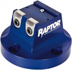 Raptor Workholding - 1-1/2" Jaw Width, 3" High Dovetail Vise - For Use with 4 & 5 Axis Workholding Systems - Apex Tool & Supply