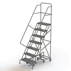 TRI-ARC - Rolling & Wall Mounted Ladders & Platforms Type: All-Directional Ladder Style: Forward Descent 50 Degree Incline - Apex Tool & Supply