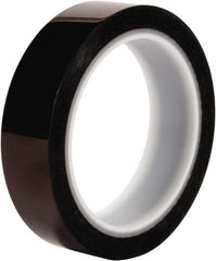 3M - 36 Yd x 1/2" Amber Polyimide Film Tape - Apex Tool & Supply