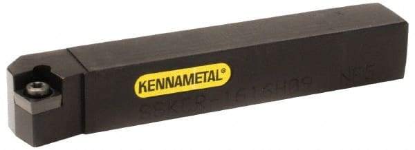 Kennametal - SVHB, Left Hand Cut, 50° Lead Angle, 25mm Shank Height x 25mm Shank Width, Neutral Rake Indexable Turning Toolholder - 150mm OAL, VB..1604.. Insert Compatibility, Series Screw-On - Apex Tool & Supply